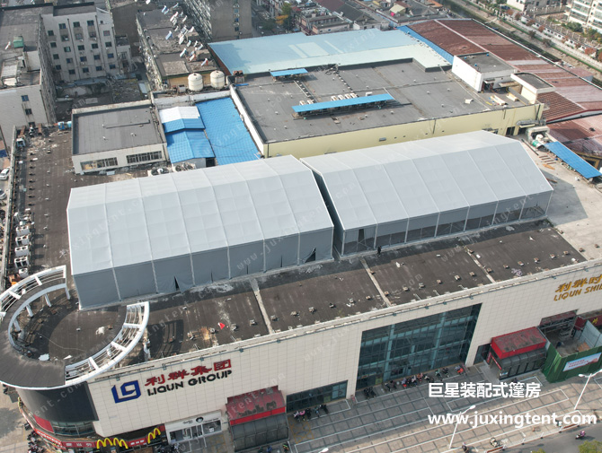 揚(yáng)州樓頂體育篷房 籃球、羽毛球篷房場(chǎng)館